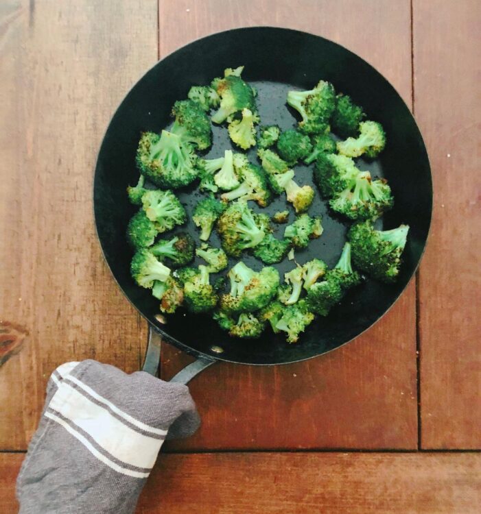 Blistered Broccoli
