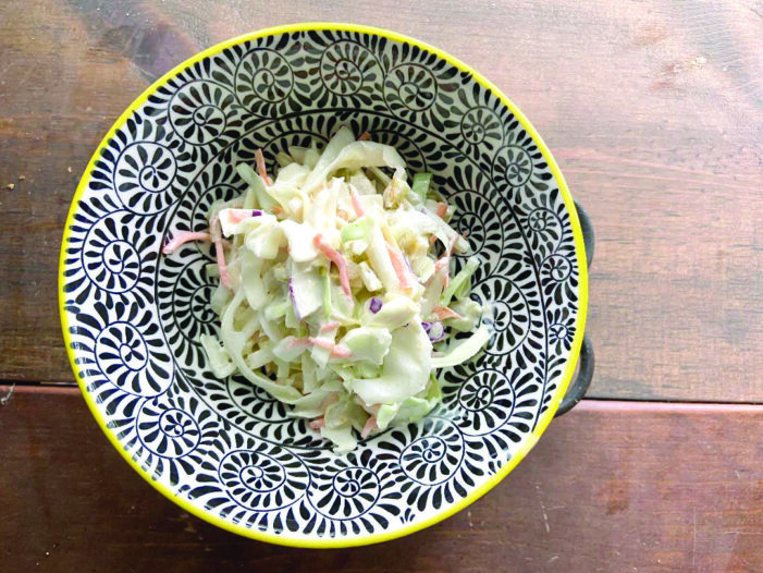 Green Chile Coleslaw