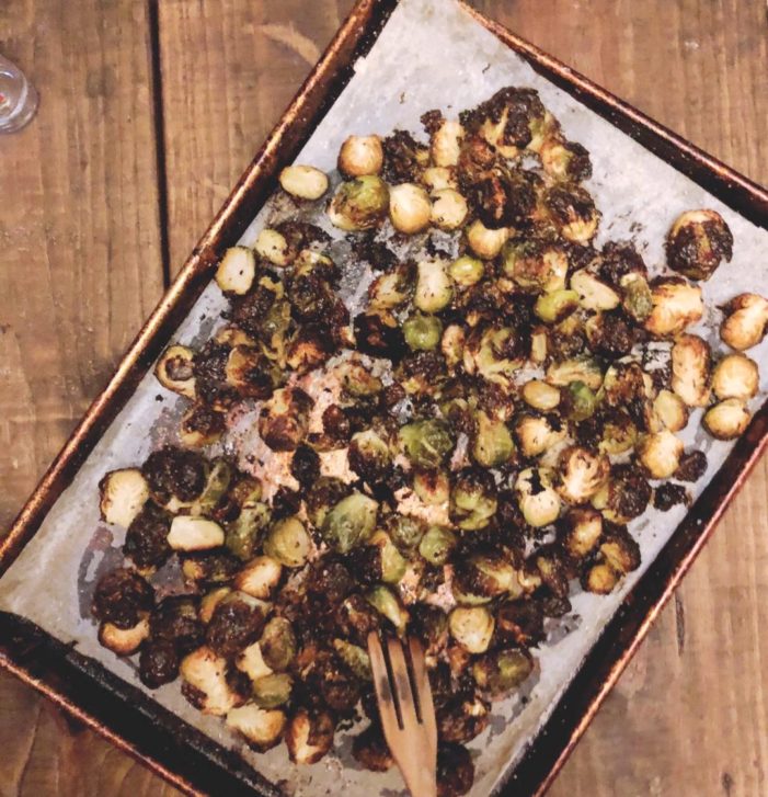 Miso Butter Brussels Sprouts