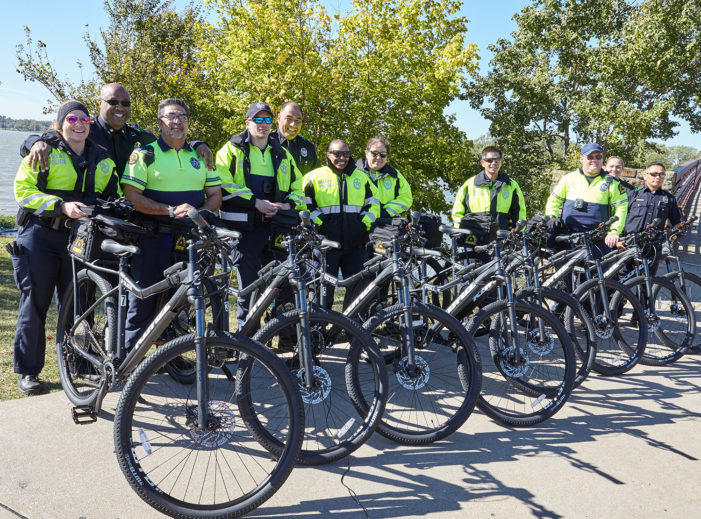 Bike unit all geared up for patrols