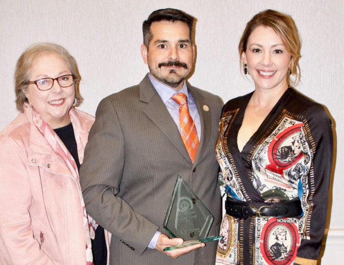 Barrera awarded for contributions