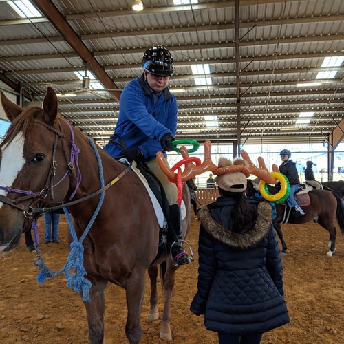 Giddy on up to volunteer with horses