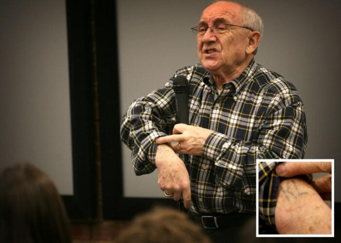Holocaust survivor receives honorary doctorate