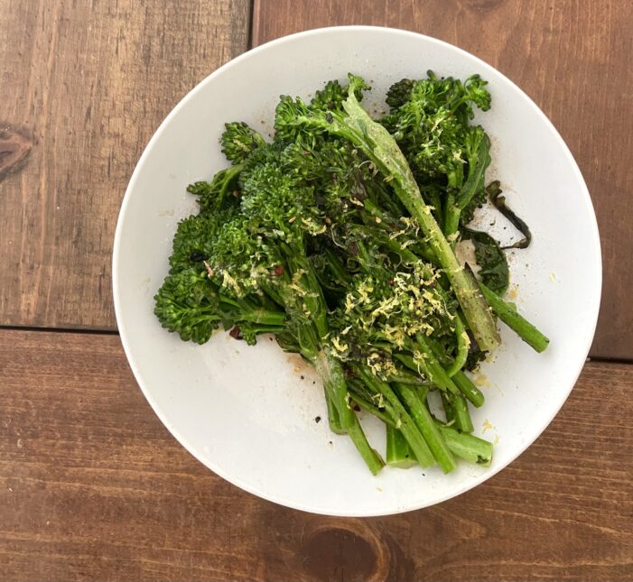 Broccolini with Brown Butter and Lemon