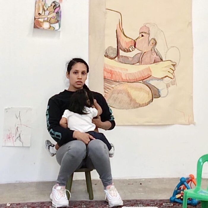 Artist offers microgrants to single artist mothers