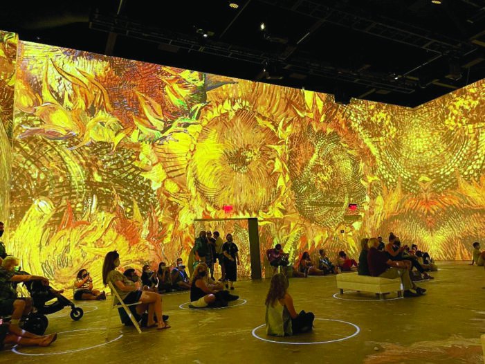 Don’t be fooled by copycat show.  There is only one Immersive Van Gogh