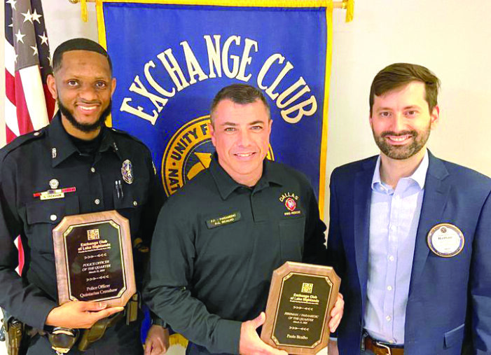 Club honors first responders at event