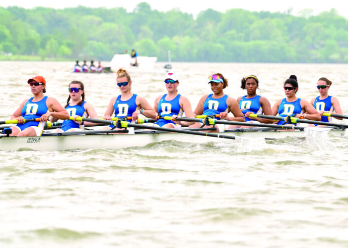 Local rowing teams show power on water