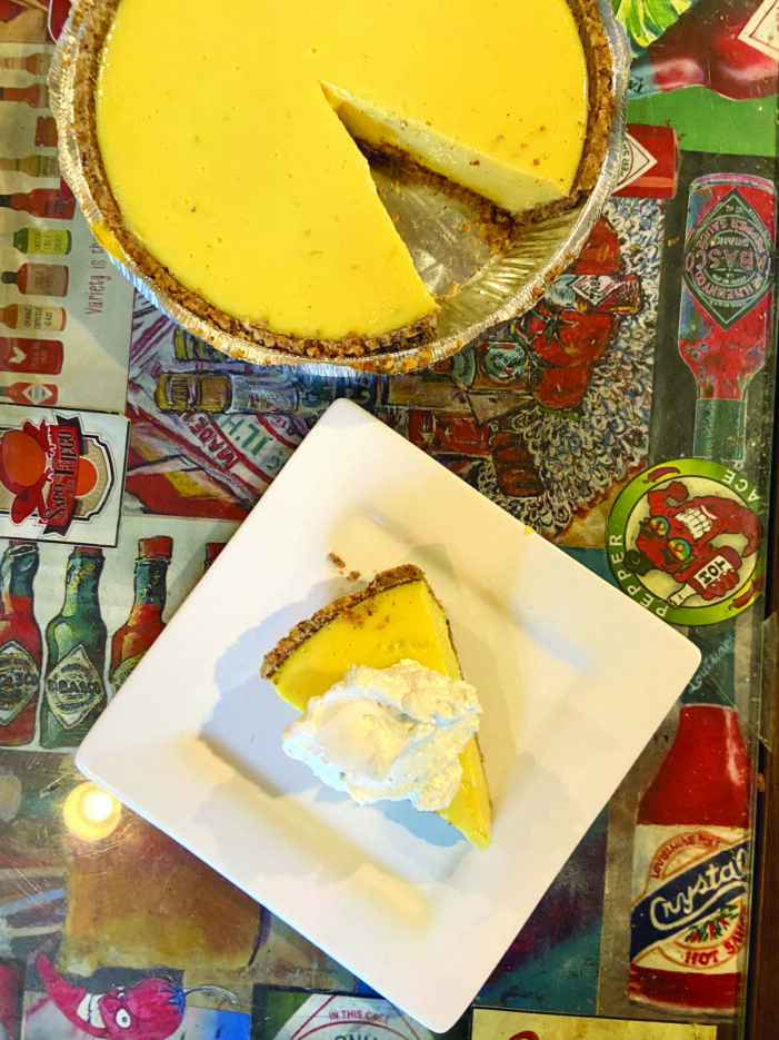 Key Lime Pie with Honey Lime Whipped Cream