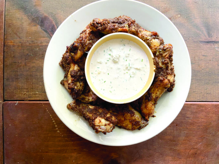 Creole-Spiced  Chicken Wings
