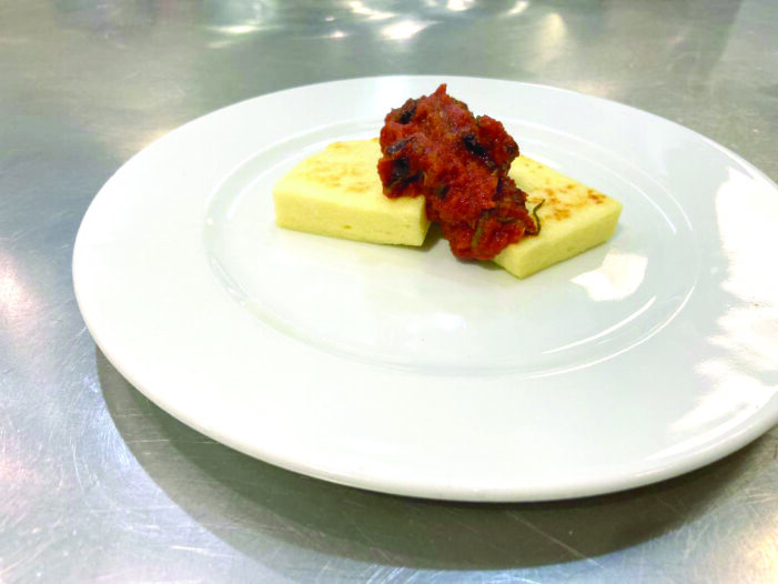 Roman Gnocchi with Tomato and Kalamata Sauce