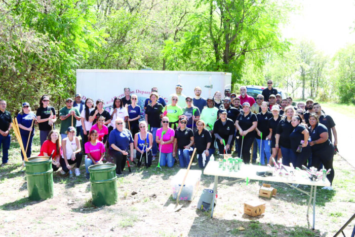 Apartment association leads clean-up efforts