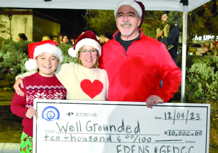 Well Grounded gets well-deserved donation