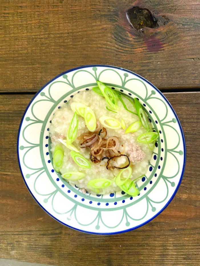 Congee with Ground Pork