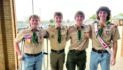 Local parish honors four Eagle Scouts