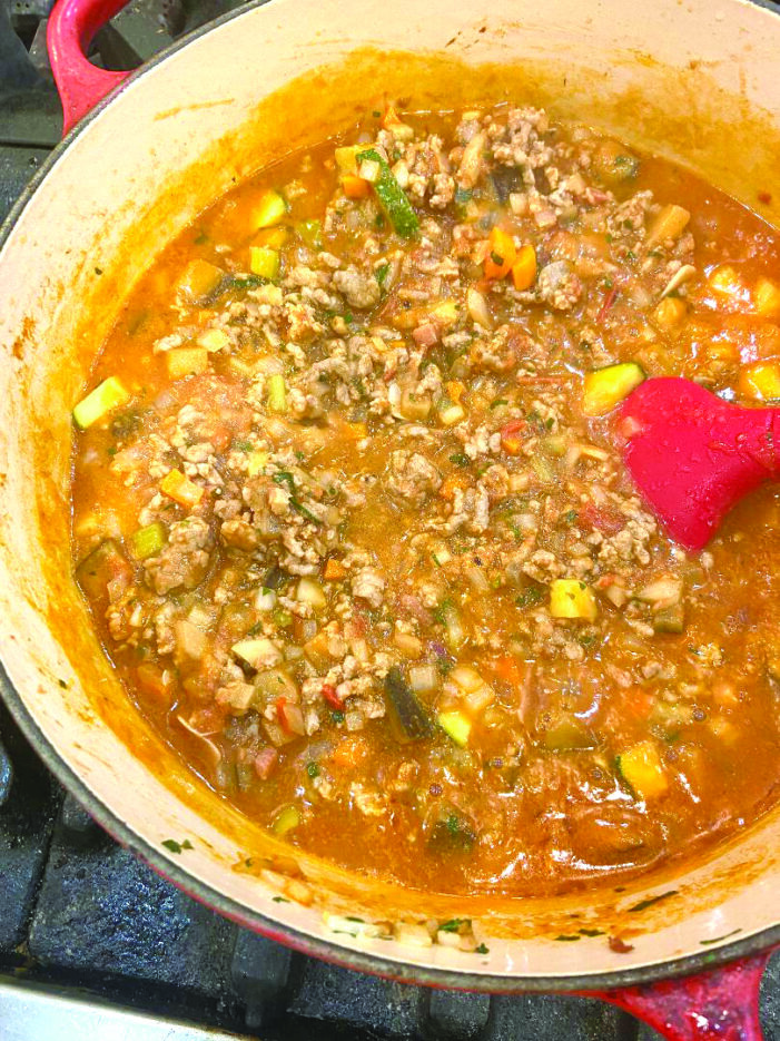 Summer Veggie Bolognese