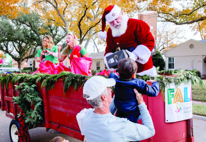 Santa’s toy collection includes two routes