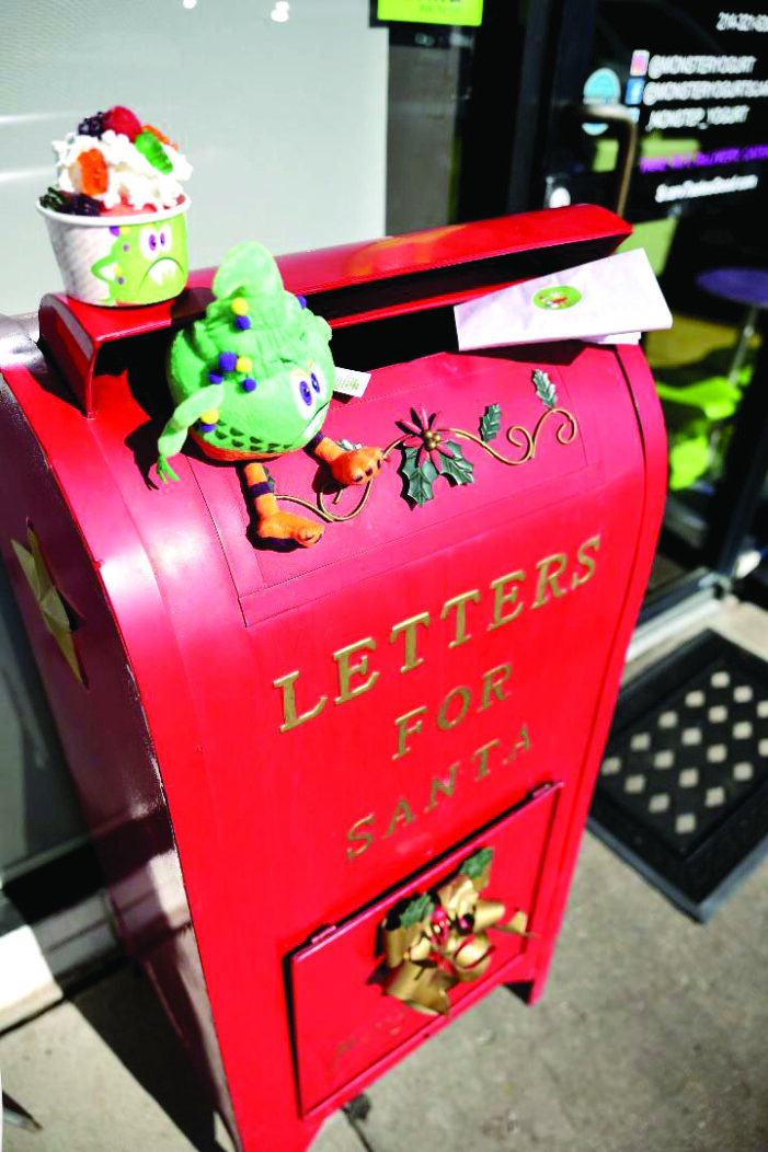 Monster has special mailbox for Santa