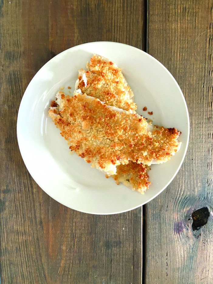 Parmesan-Crusted Flounder