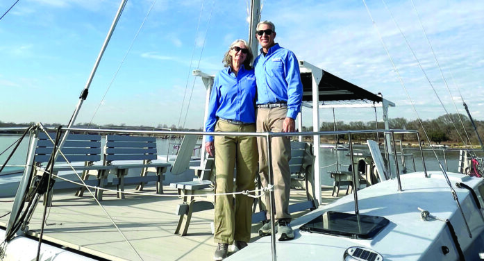 Couple brings sailing adventures to lake