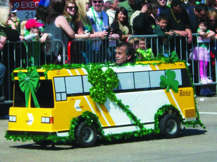 Luck o’ the Irish headed to Greenville Ave.