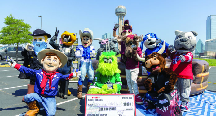 Local mascots compete for big bucks, buckles