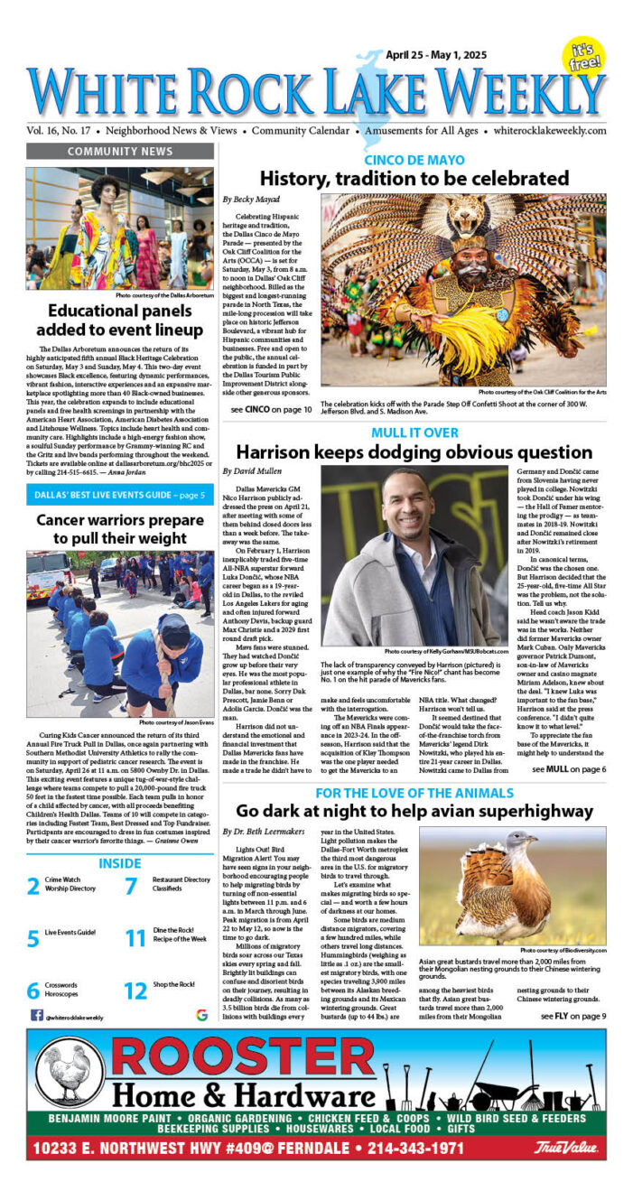 Vol. 16, No. 17 — April 25 – May 1, 2025