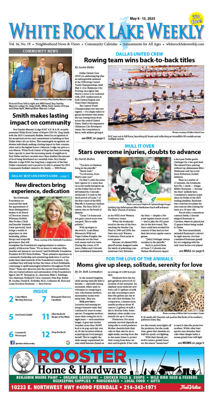Vol. 16, No. 19 — May 9 – 15, 2025