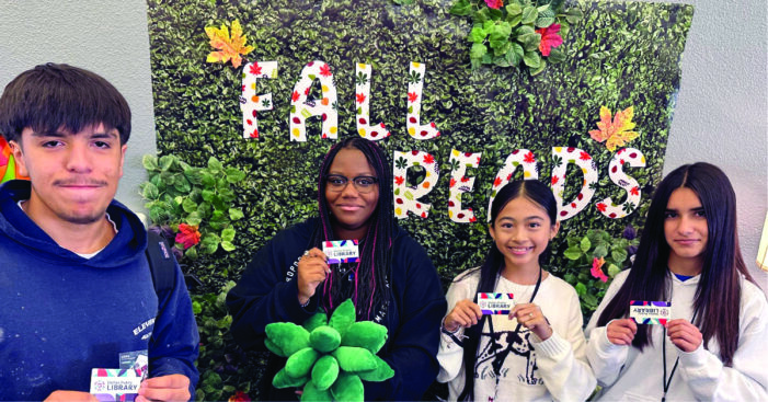 With no phones, books thrive