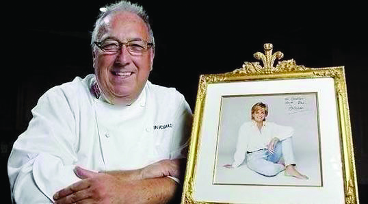 Queen’s chef preparing tea for tour