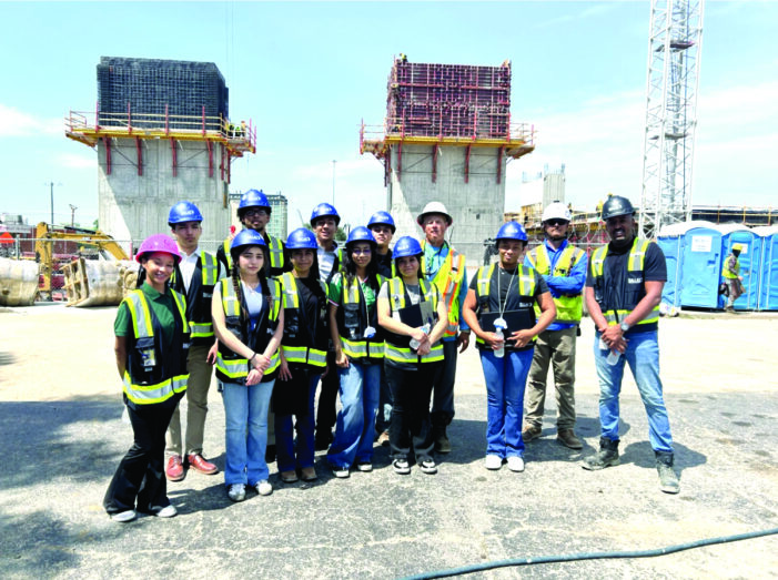 Students interact with industry professionals