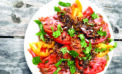 Heirloom Tomatoes with Szechuan Peppercorn Vinaigrette