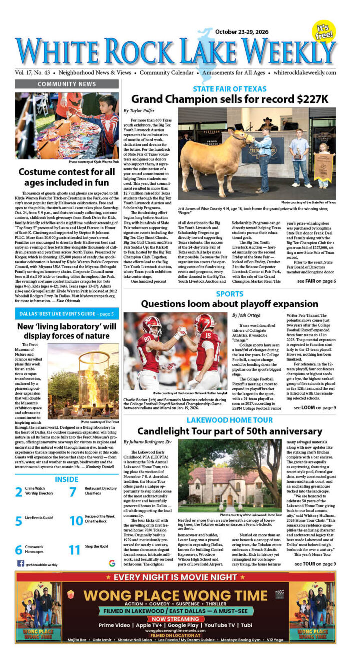 Vol. 17, No. 43 — Oct. 23-29, 2026